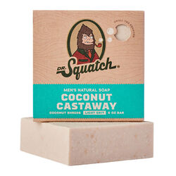 Dr. Squatch Men's Natural Soap - Coconut Castaway - 5 oz