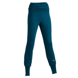 Engel Sports Women's Wool/Silk Blend Yoga Pants - Aqua