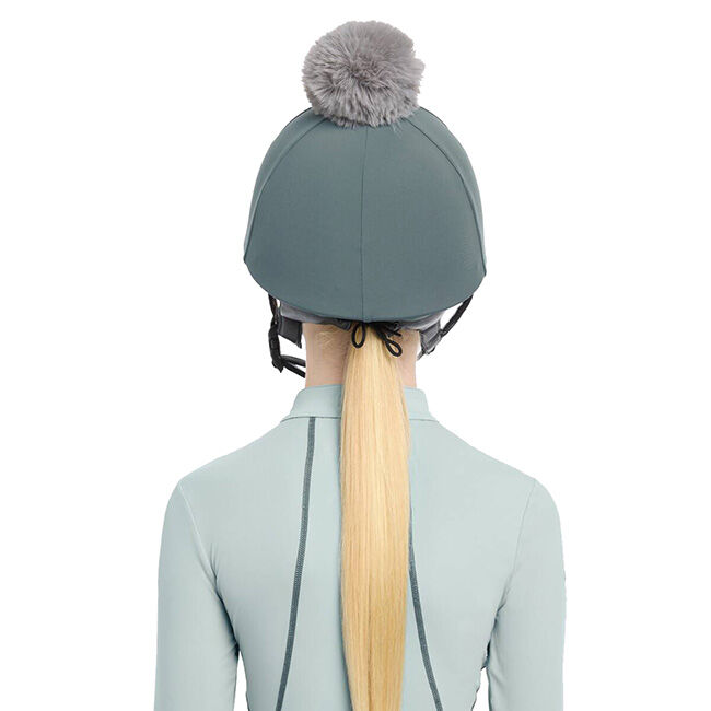 LeMieux Pippa Hat Silk - Petrol - Closeout image number null