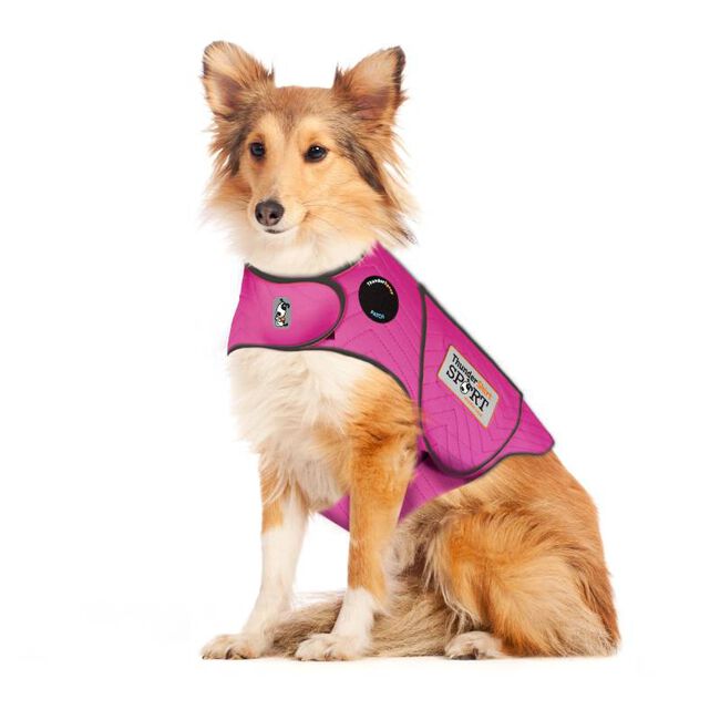 ThunderWorks ThunderShirt Sport - Anti-Anxiety Dog Jacket - Pink - Closeout image number null
