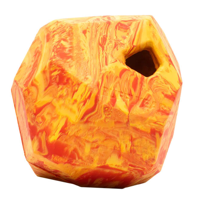 Ruffwear Gnawt-A-Rock Rubber Fetch & Puzzle Toy image number null