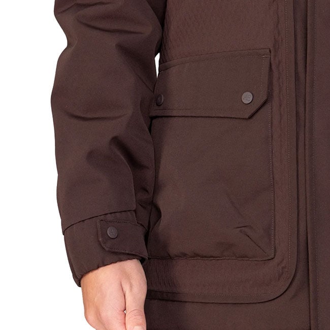 Shires Aubrion Women's Equestrian Winter Coat - Espresso image number null