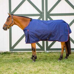 Shires Highlander Plus 300 Standard Neck Turnout - Navy