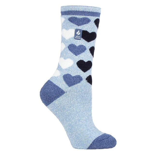 Heat Holders Women's Jennifer Lite Heart Crew Socks image number null
