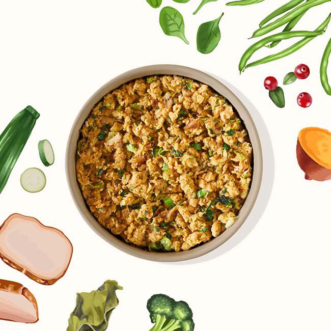 My Perfect Pet Gently Cooked Frozen Dog Food - Sweetheart's Pork Recipe - 4 lb image number null