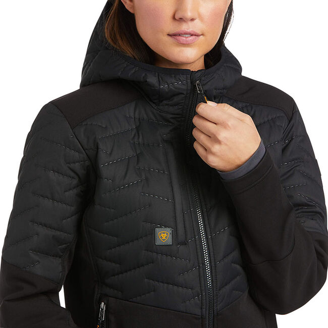 Ariat Women's Rebar Cloud 9 Water Resistant Insulated Jacket - Black image number null