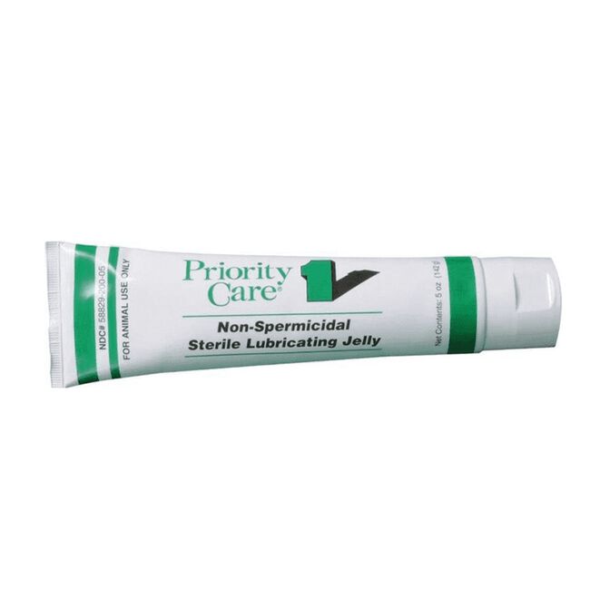 Priority Care Non-Spermicidal Sterile Lubricating Jelly image number null