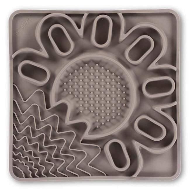 Messy Mutts 9.5" Framed Spill-Resistant Silicone Multi-Surface Lick Mat image number null