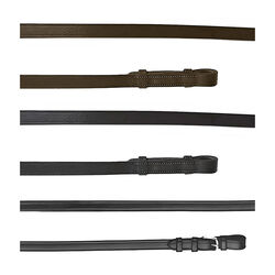 Bobby's English Tack Silver Spur Flat Leather Reins