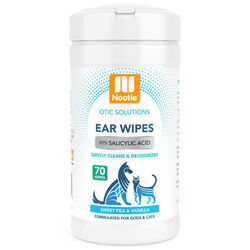 Nootie Ear Wipes with Salicylic Acid - Sweet Pea & Vanilla - 70 Wipes