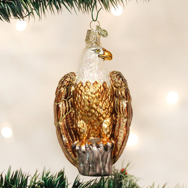 Old World Christmas Ornament - Bald Eagle image number null