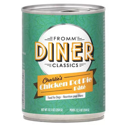Fromm Diner Classics Dog Food - Charlie's Chicken Pot Pie Pate - 12.5 oz