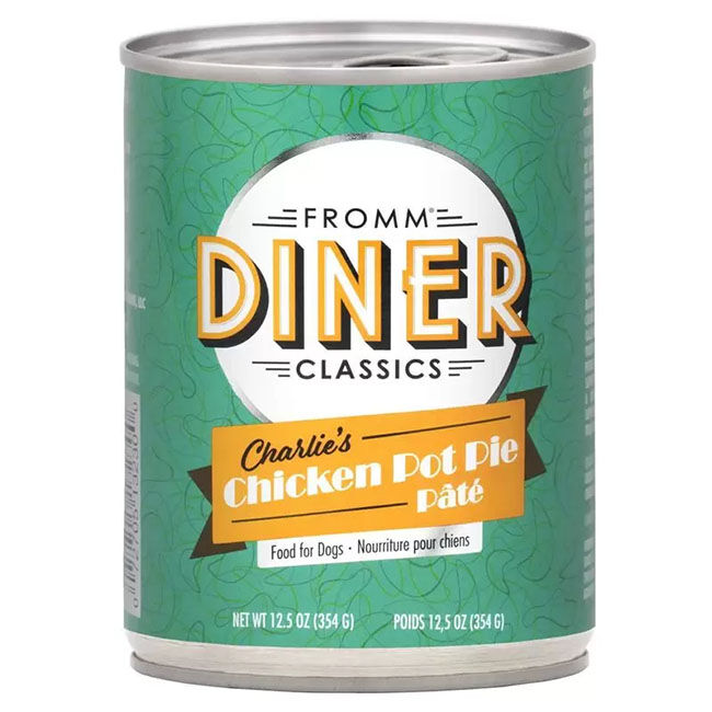Fromm Diner Classics Dog Food - Charlie's Chicken Pot Pie Pate image number null