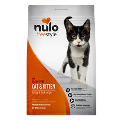 Nulo FreeStyle High-Protein Kibble for Cats & Kittens - Turkey & Duck Recipe - 5 lb