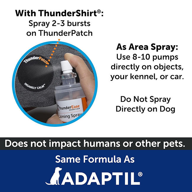 ThunderWorks ThunderEase Dog Calming Spray - 60 mL image number null