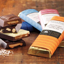 Harbor Sweets Chocolate Bar - Dark Chocolate with Almonds & Sea Salt - 2 oz