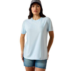 Ariat Women's Laguna Logo Shirt - Nantucket Breeze