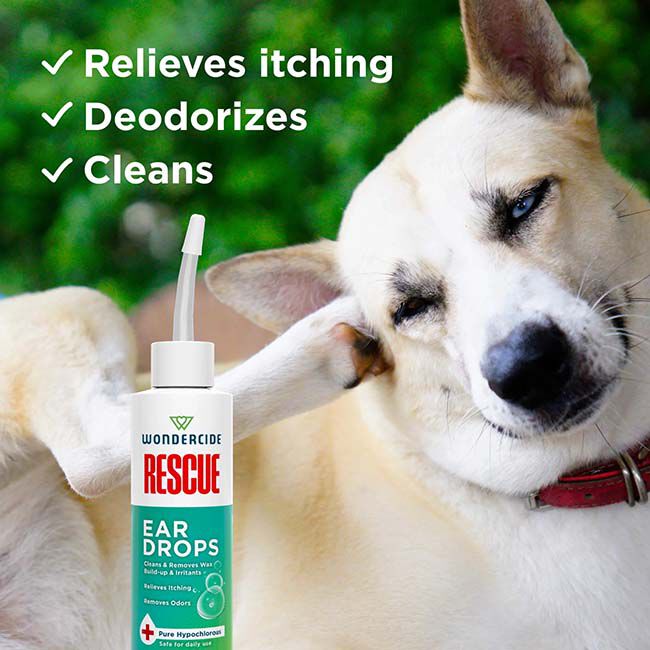 Wondercide RESCUE Ear Drops for Dogs & Cats image number null