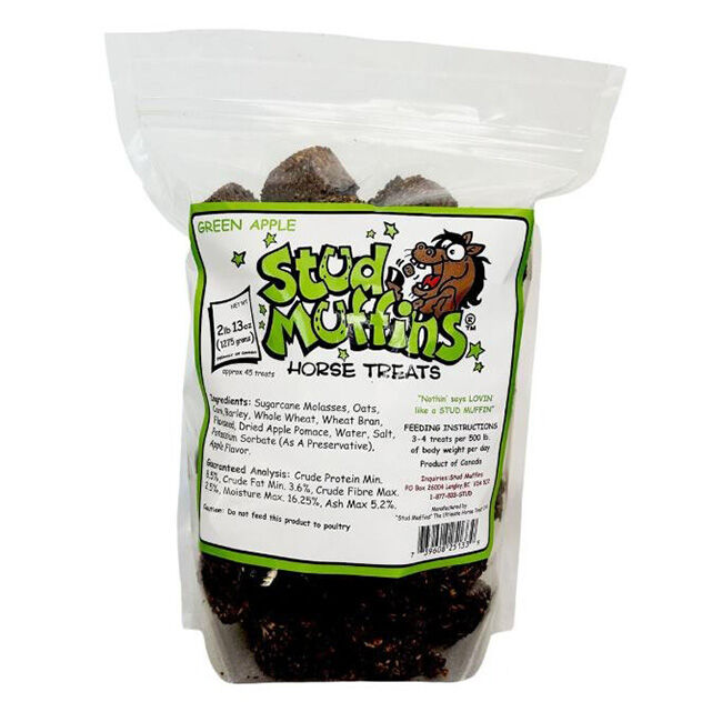Stud Muffins Horse Treats - Green Apples image number null
