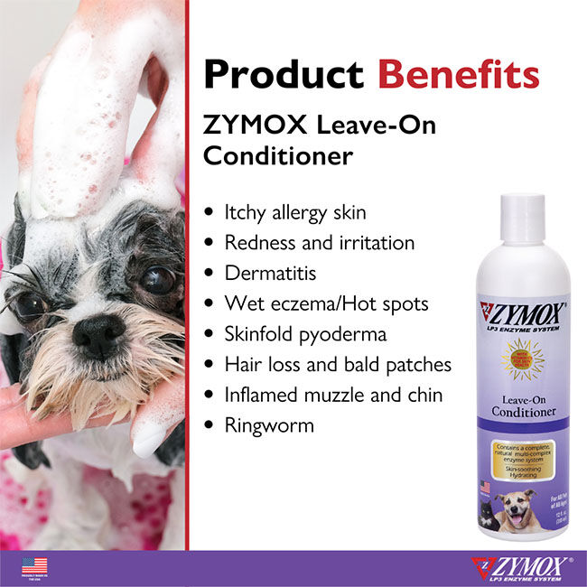 ZYMOX Leave-On Conditioner - 12 oz image number null
