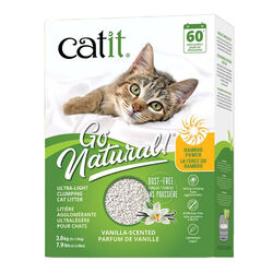 Catit Go Natural! Ultra-Light Clumping Cat Litter - Vanilla-Scented