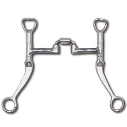 Myler Flat Shank Correctional Low Ported Barrel MB 27PB