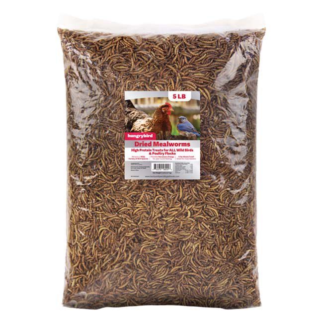 Hungrybird Hungryhen Dried Mealworms image number null