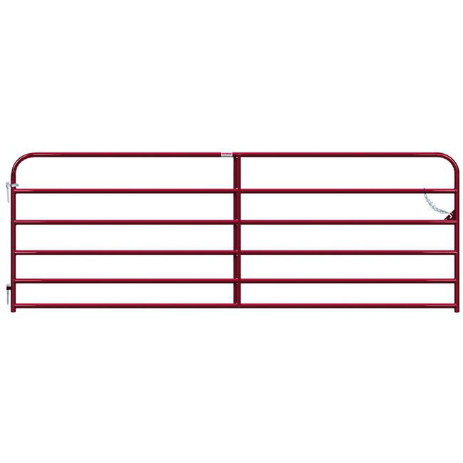 Behlen Gate 1-5/8" 20 Gauge Red - 12' image number null