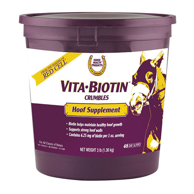 Horse Health Vita Biotin Crumbles Hoof Supplement - 3lb image number null
