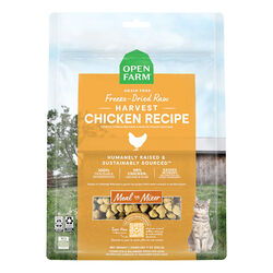 Open Farm Freeze-Dried Raw Cat Food - Harvest Chicken Recipe