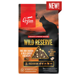 ORIJEN Wild Reserve Cat Food - Free-Run Chicken & Wild-Caught Fish Recipe