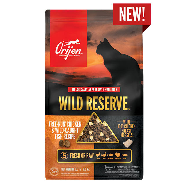 ORIJEN Wild Reserve Cat Food - Free-Run Chicken & Wild-Caught Fish Recipe image number null