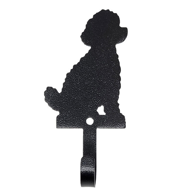 Metal Mazing Hook - Handmade in NH - Poodle image number null