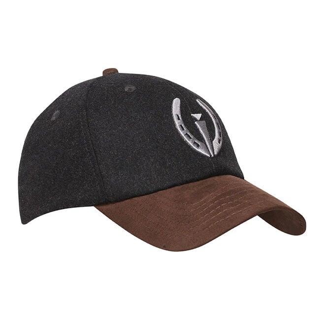 Kerrits Winter Logo Baseball Hat - Black/Carob image number null