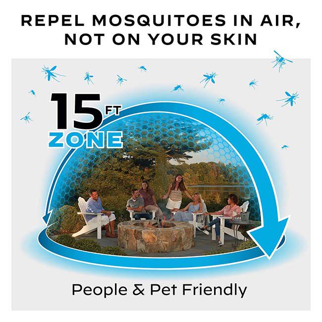Thermacell Patio Shield Mosquito Repeller Lantern image number null