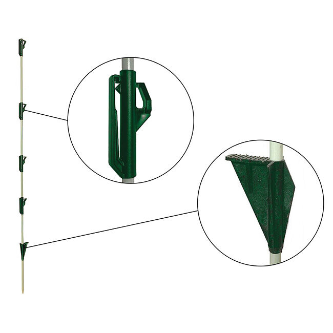 Dare 3/8" x 4' Fiberglass Step-In Post image number null