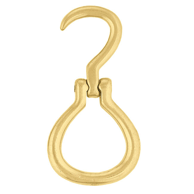 Weaver Equine Folding Hoof Pick - Solid Brass image number null