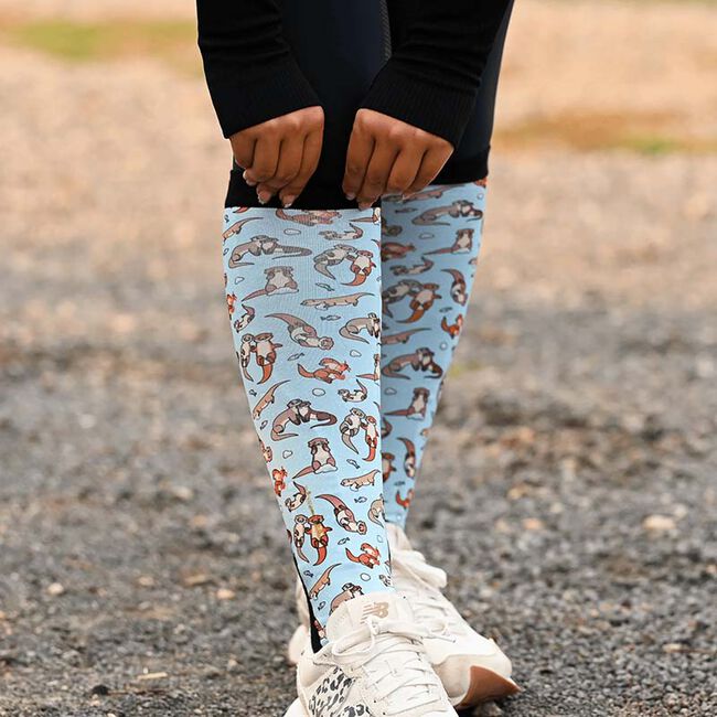 Dreamers & Schemers Boot Socks - Pair and a Spare - Otterly Adorable image number null