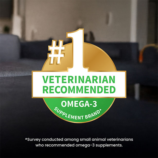 Nutramax Welactin Omega 3 Fish Oil for Cats, Skin and Coat Health Supplement, Plus Kidney, Brain, and Vision Support, Premium Omega 3 Fatty Acids EPA and DHA - 4 oz image number null