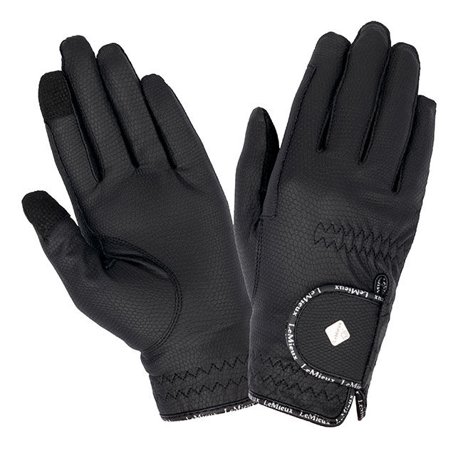 LeMieux Classic Riding Gloves - Black image number null