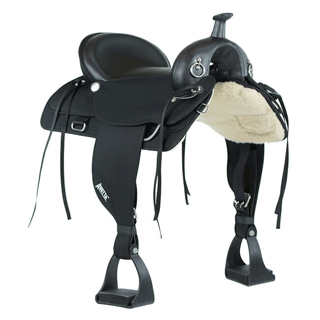 Abetta Brushpopper Trail Saddle - Black image number null