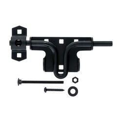 Ace Hardware Zinc Slide Bolt Gate Latch - Black