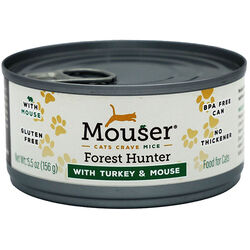 Mouser Forest Hunter Cat Food - Turkey & Mouse Recipe - 5.5 oz