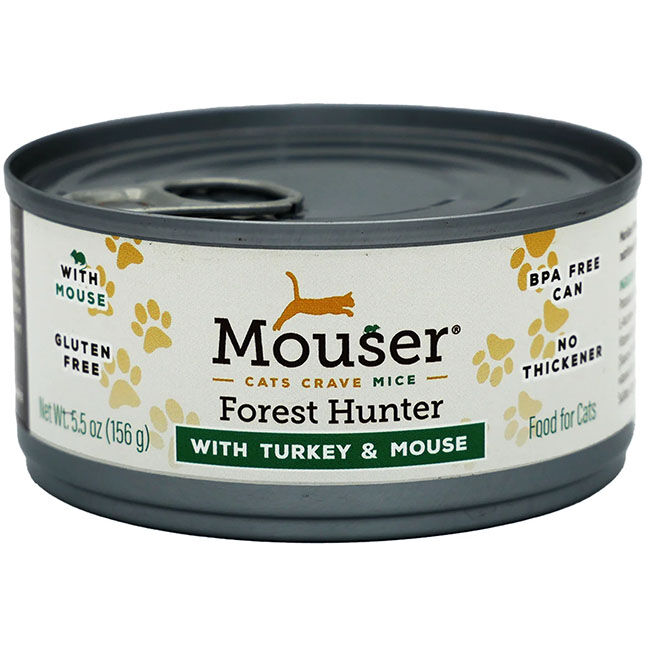 Mouser Forest Hunter Cat Food - Turkey & Mouse Recipe - 5.5 oz image number null