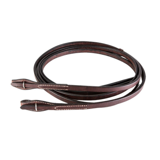 Tory Leather Peak Performance Split Rein with Buckle Ends image number null