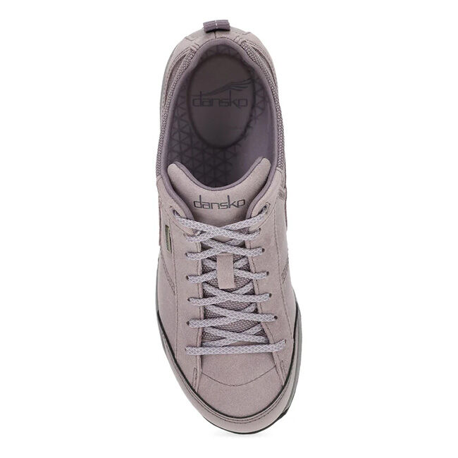 Dansko Women's Paisley Suede Waterproof Sneaker - Dusty Lilac image number null