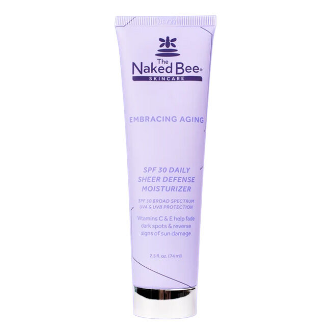 Naked Bee Embracing Aging SPF 30 Daily Sheer Defense Moisturizer - 2.5 oz image number null