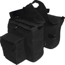 Triple E Rugged Ride Waxed Cotton Deluxe Horn Bag