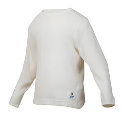 Janus Kids' Merino Wool Long-Sleeve Shirt - Natural - Closeout