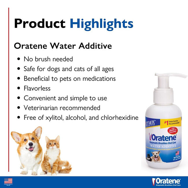 ZYMOX Oratene Enzymatic Brushless Water Additive image number null